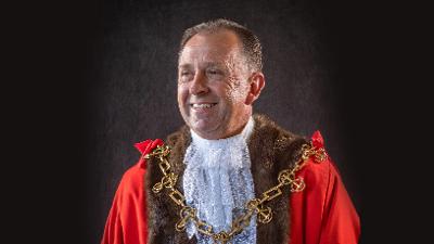 Image of the new Mayor of Stockton on Tees