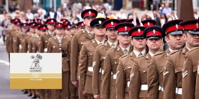 Image of Councils armed forces memorial parade