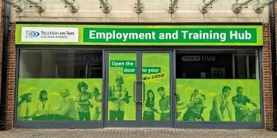 Image of Stockton's employment training-hub