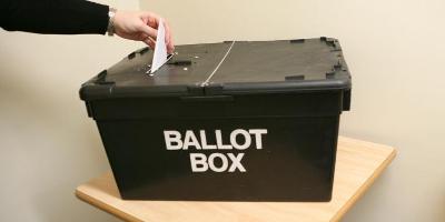 Image of voting Ballet box 