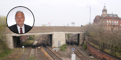 Image of Stockton's Mandale road bridge