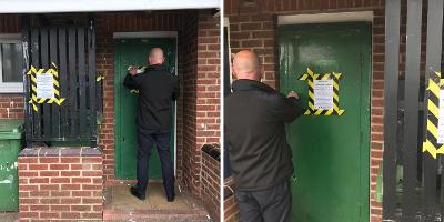 Closure orders at two properties in Headlam Court