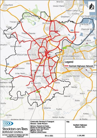 Resilient Network Map - Appendix 1