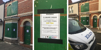 Image of the Closure order on the closed house