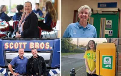 Four of the Borough's Civic Award winners