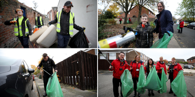 Image of Thornaby community litter picking