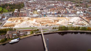 Castlegate demolition October 2023 