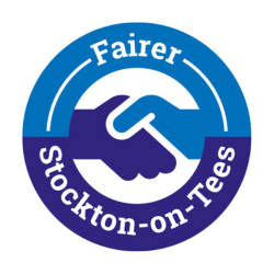 Fairer Stockton-on-Tees logo