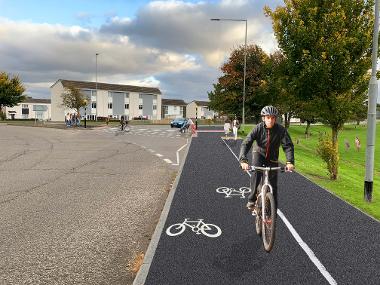 proposed cycle facility in Thornaby