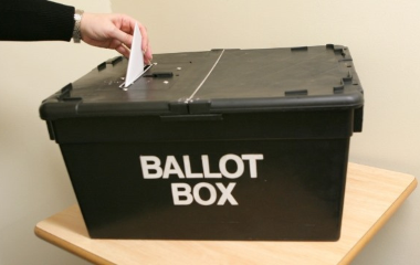 An image of a ballot box 