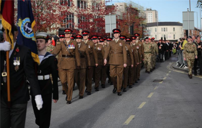 Remembrance Sunday service in Stockton 2023